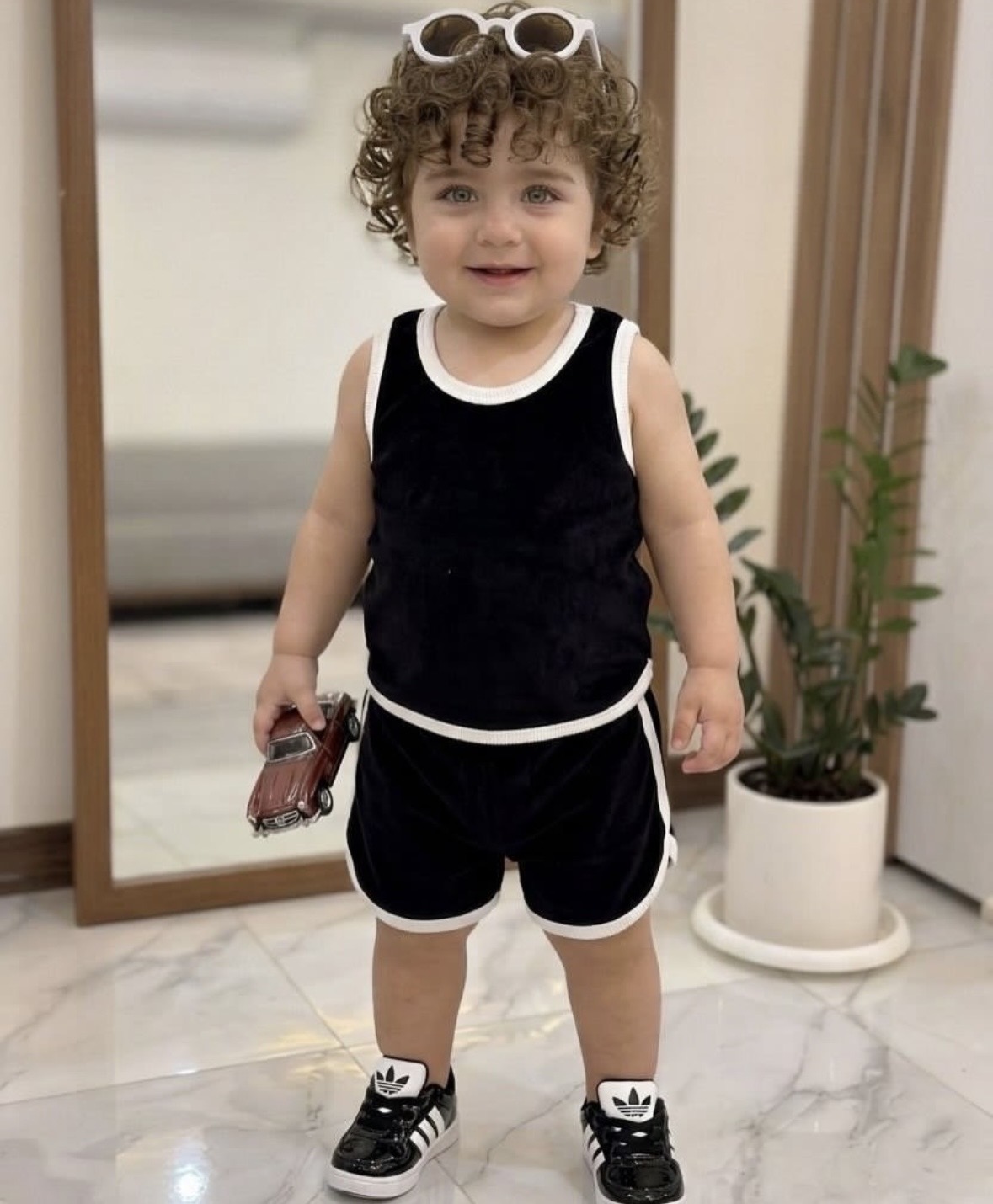 رکابی و شلوارک پسرانه